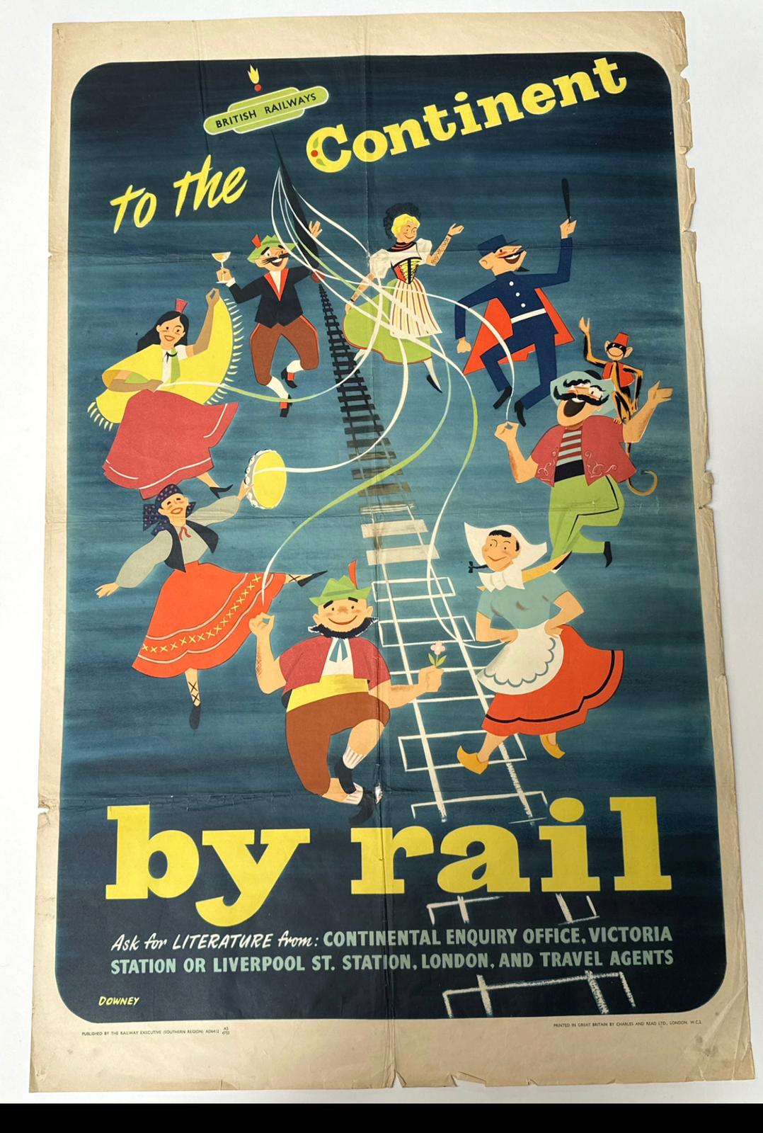 British Rail - To The Continent By Rail