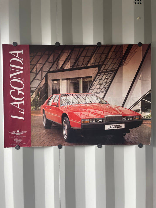 Aston Martin Lagonda Poster