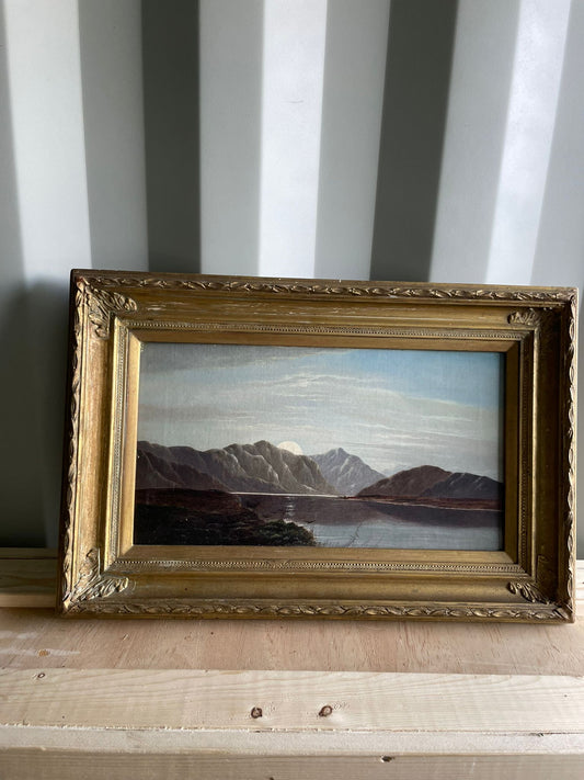 Stags at Lochside - Charles Leslie