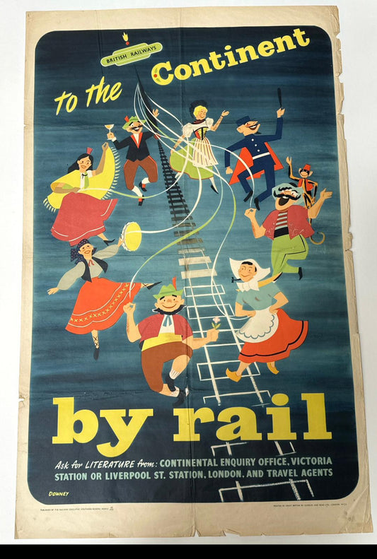 British Rail - To The Continent By Rail